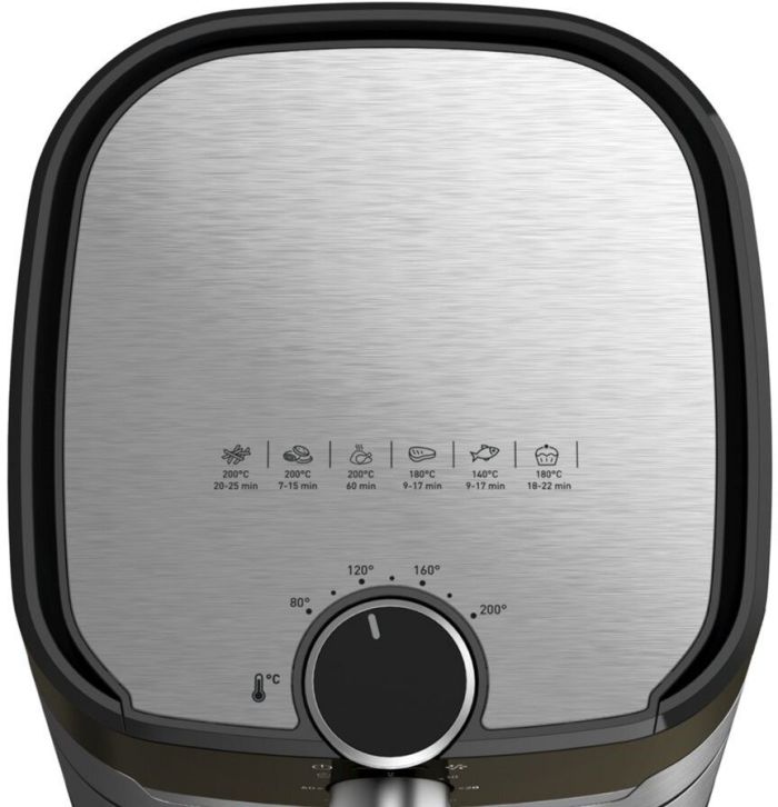 Мультипіч Tefal EasyFry&Grill, 1550Вт, чаша-4.2л, механическое управл,  до 200°C, пластик, серый