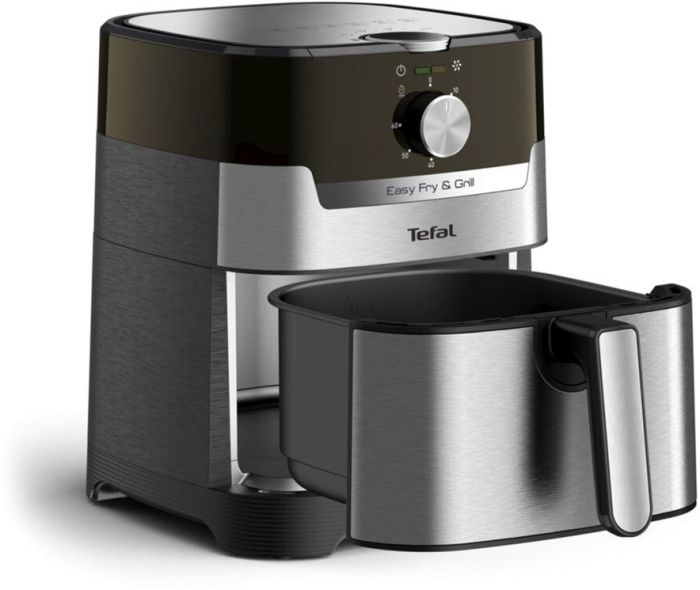 Мультипіч Tefal EasyFry&Grill, 1550Вт, чаша-4.2л, механическое управл,  до 200°C, пластик, серый