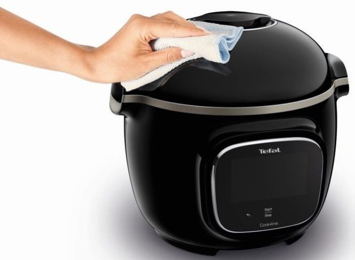 Мультиварка-скороварка Tefal Cook4me Touch, 1600Вт, чаша-6л, сенсорное управл., 13 програм, металл/пластик, черный
