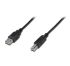 Кабель DIGITUS USB-A > USB-B синхронізації, 1.8м, чорний