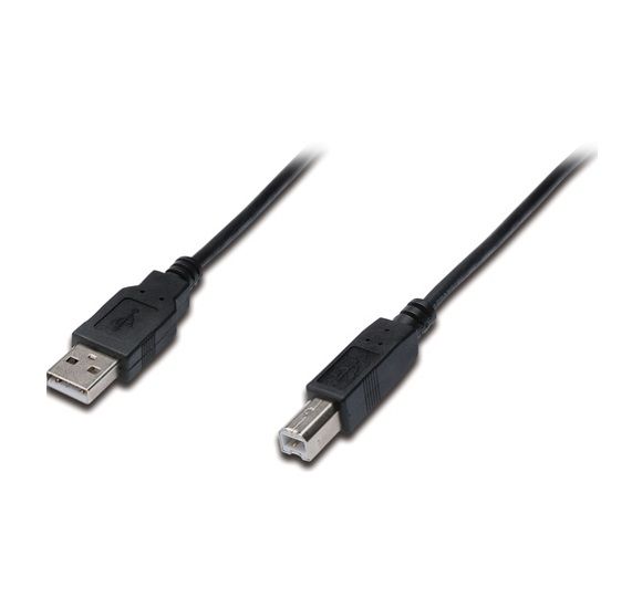 Кабель DIGITUS USB-A > USB-B синхронизации, 3м, черный