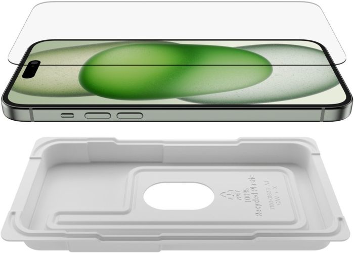 Защитное стекло Belkin для iPhone 16 Plus/15 Plus/14 Pro Max TemperedGlass AM (1 Pack)