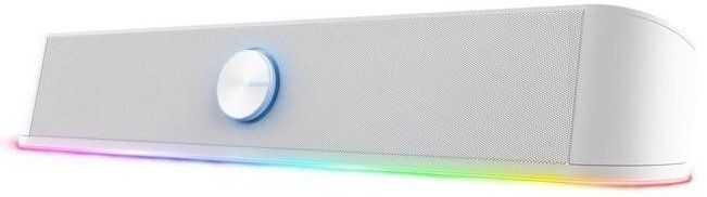 Акустична система Trust GXT 619 Thorne Саундбар, USB/AUX,  RGB, білий