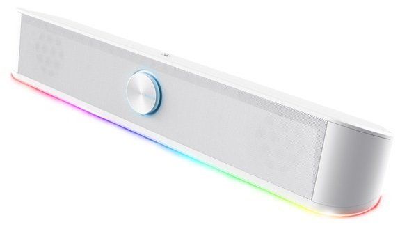 Акустична система Trust GXT 619 Thorne Саундбар, USB/AUX,  RGB, білий