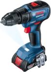 Шурупокрут-дриль акумуляторний Bosch Professional GSR 18 V-50 18В 2х2А·год 28·50·50Нм 460·1800об/хв 1кг кейс аксесуари