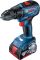 Шурупокрут-дриль акумуляторний Bosch Professional GSR 18 V-50 18В 2x2А·год 50Нм460·1800об/хв 1кг