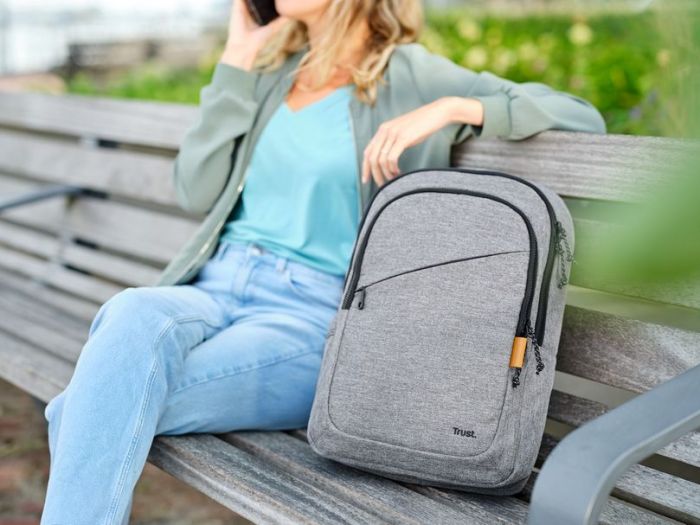 Рюкзак Trust Avana 16" Eco, сірий