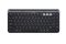 Клавиатура мембранная 2E KS250 84key, WL/BT, EN/UK, чёрно-серый