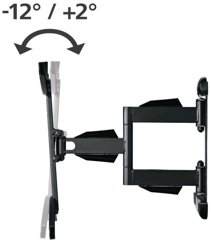 Кріплення ТВ поворотне Hama TV-WB, 32-65", чорний