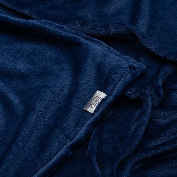 Плед Ardesto Flannel, 200x220см, 100% полиэстер, синий