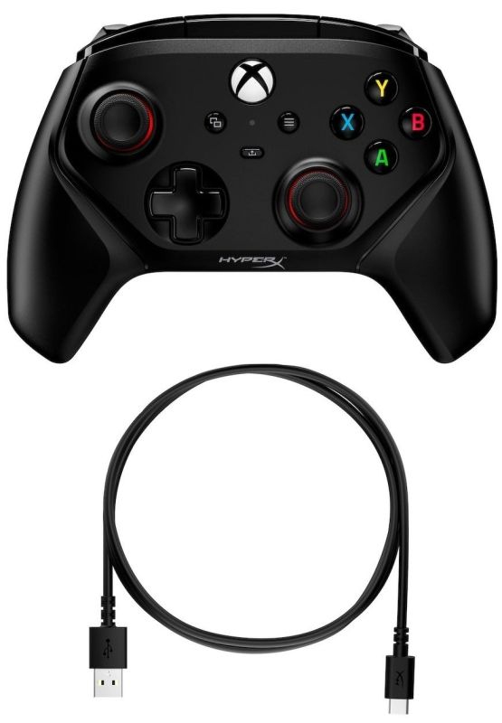 Геймпад HyperX Clutch Gladiate Xbox, cross-platform, USB-A, чорний