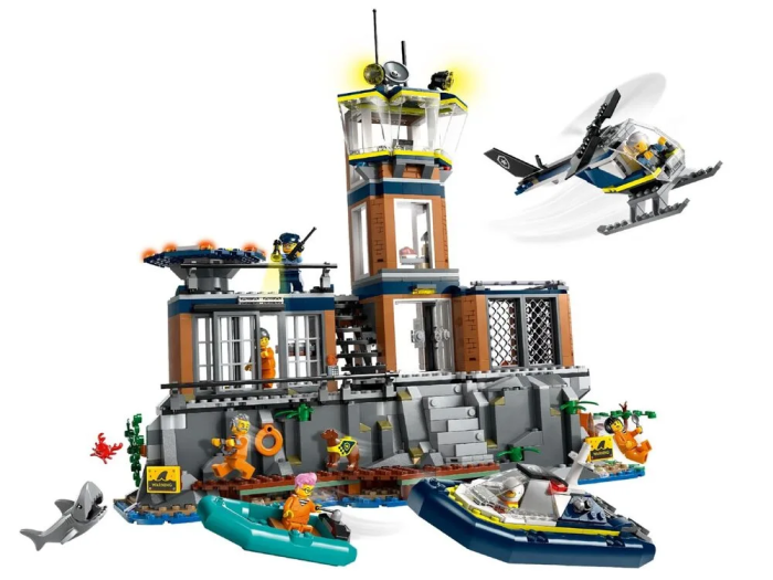 Конструктор LEGO City Полицейский остров-тюрьма