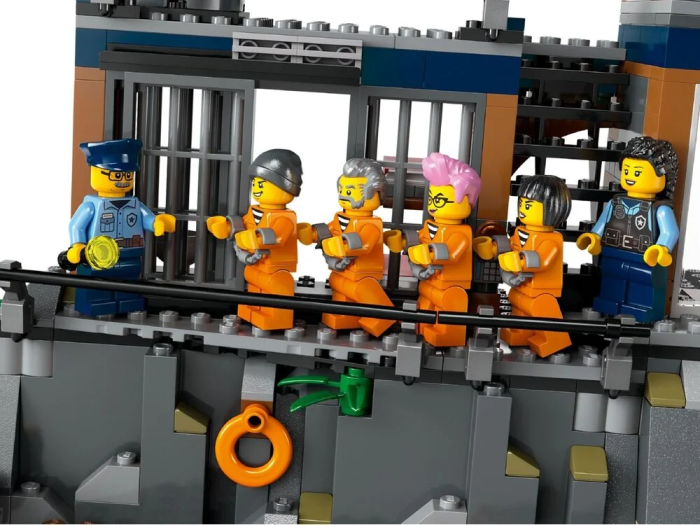 Конструктор LEGO City Полицейский остров-тюрьма
