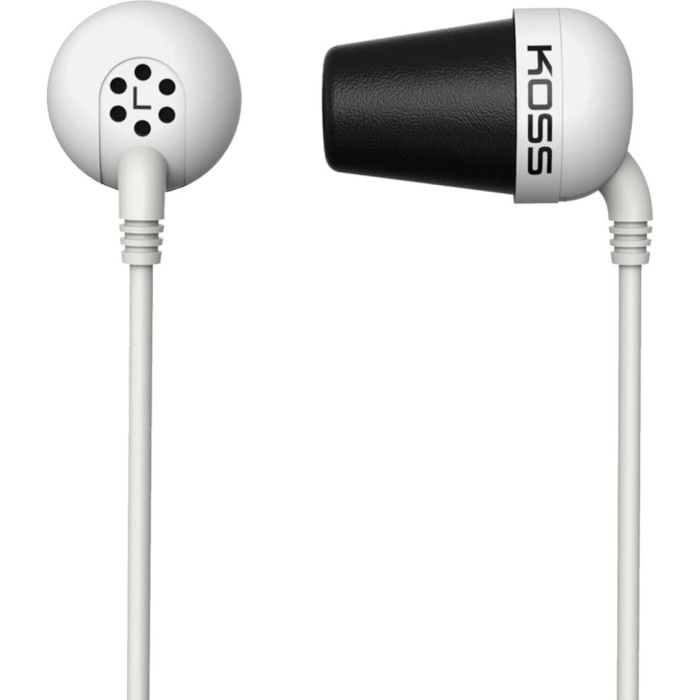 Навушники In-ear Koss The Plug Noise Isolating 3.5 mini-jack, Білий
