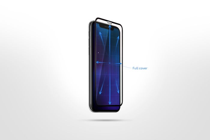 Захисне скло 2E для iPhone 15 Pro, 2.5D FCFG, (1 Pack), чорна рамка
