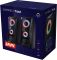 Акустическая система Trust GXT 606 JAVV 2.0, USB/AUX, RGB, Черный