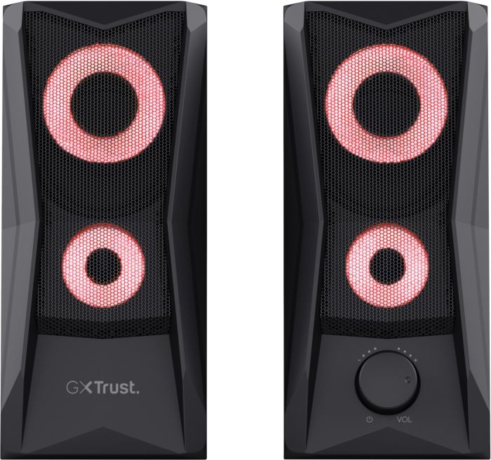 Акустическая система Trust GXT 606 JAVV 2.0, USB/AUX, RGB, Черный