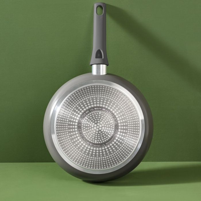 Сотейник с крышкой Tefal Renewal, 24см, алюминий, бакелит, стекло, черный