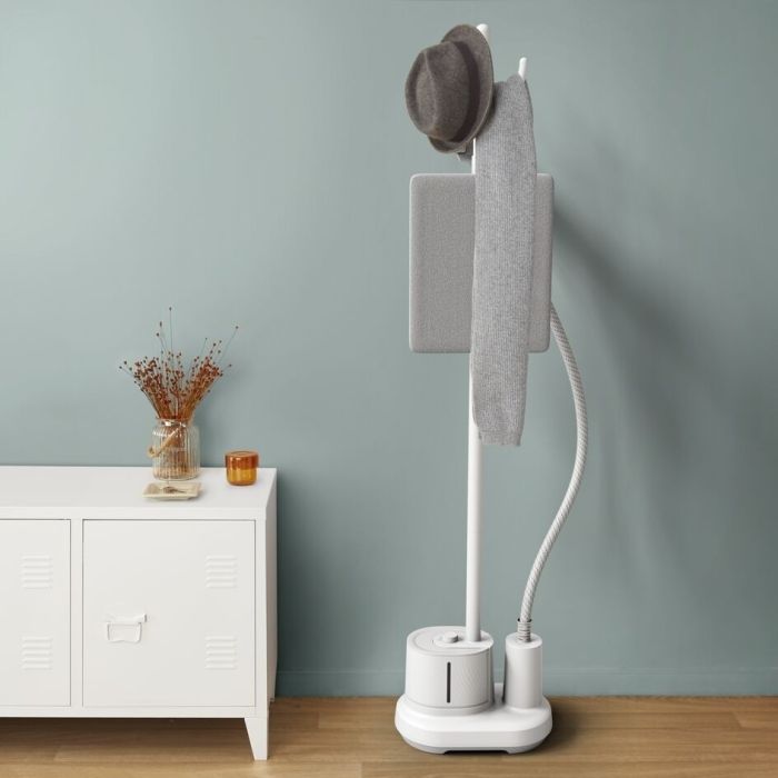 Отпариватель Tefal вертикальный  Origin Home, 2000Вт, 1400мл, 42г/мин, белый