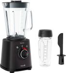 Блендер Tefal стационарный Perfectmix+ 1200Вт, чаша-2000мл, емкость для смузи, стекло, черный