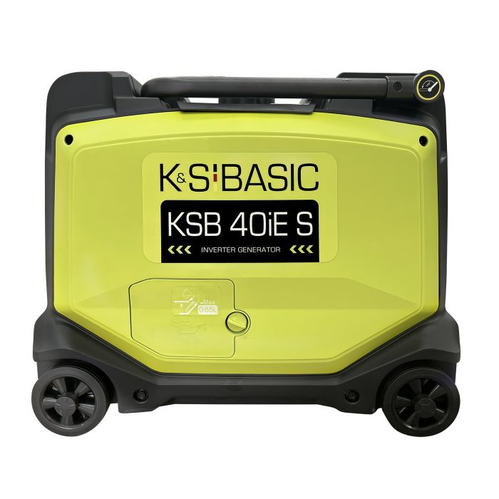 Генератор бензиновий інверторний Konner&Sohnen KSB 40iE S, 230В, 3.8кВт, електростартер, 43кг
