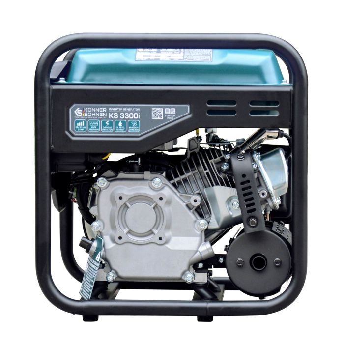 Генератор инверторный бензиновый Konner&Sohnen KS 3300i, 230В, 3.3кВт, ручной запуск, 25.5кг