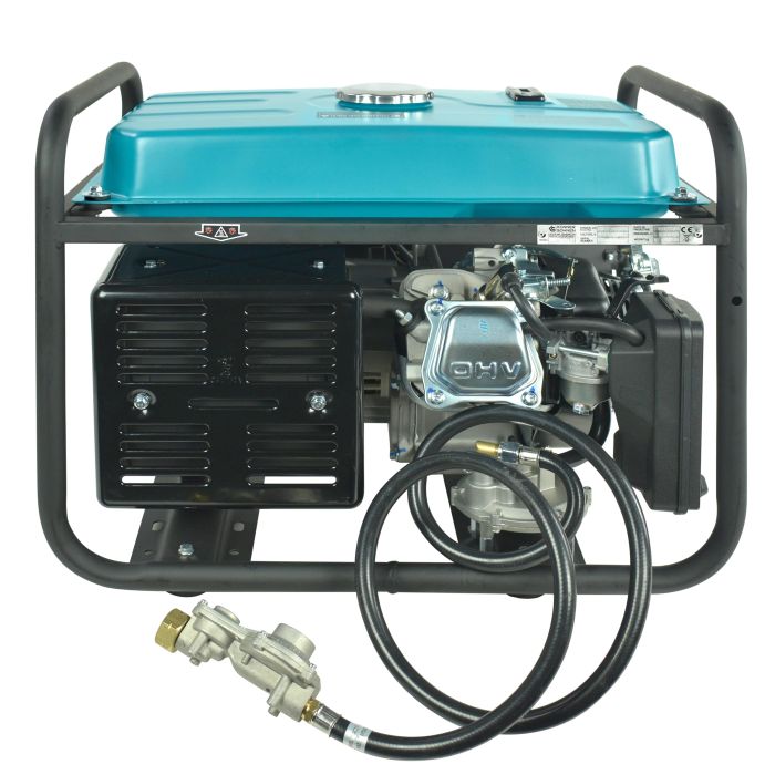 Генератор газобензиновий Konner&Sohnen KS 7000E G, 230В, 5.5кВт, електростартер, 77.2кг