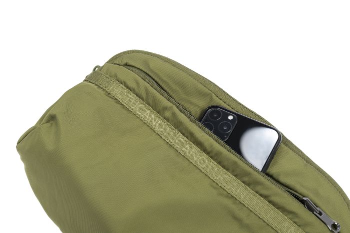 Сумка через плечо, раскладная, Tucano Let Me Out Crossbody, зелёная