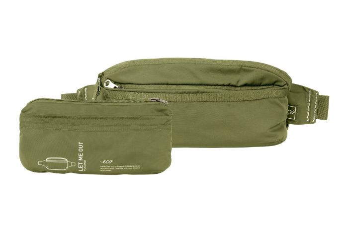Сумка через плечо, раскладная, Tucano Let Me Out Crossbody, зелёная