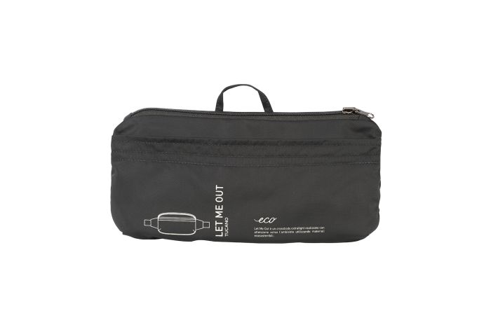 Сумка через плече, розкладна, Tucano Let Me Out Crossbody, чорна