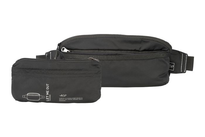 Сумка через плече, розкладна, Tucano Let Me Out Crossbody, чорна