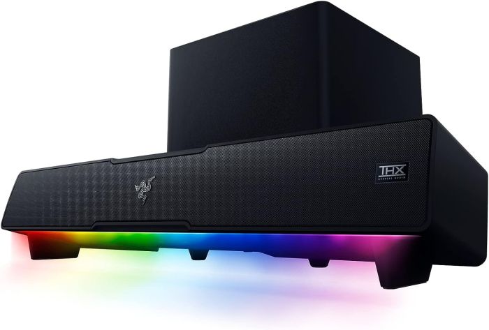 Акустична система Razer Leviathan V2 7.1 USB-A/BT RGB, чорний