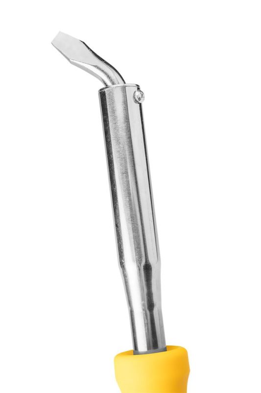 Паяльник электрический TOPEX, 200Вт, 410°C, никелированная медь