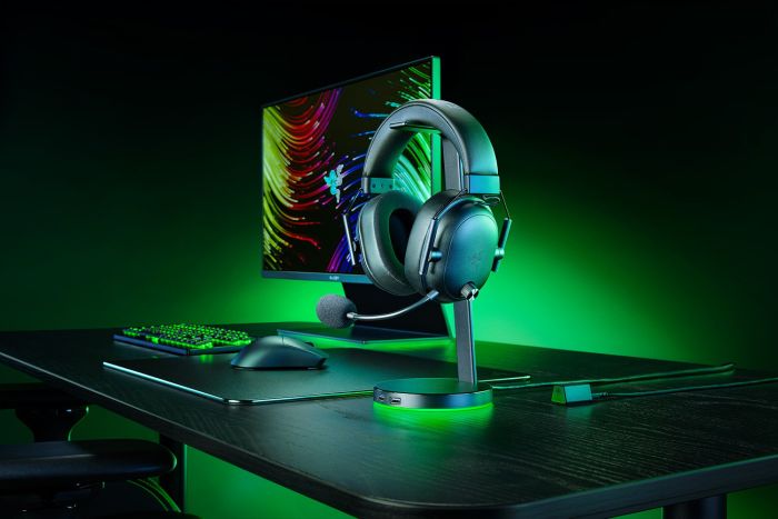 Гарнитура Razer BlackShark V2 HyperSpeed, USB/WL, чёрный