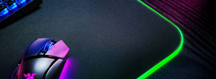 Игровая поверхность Razer Goliathus Chroma RGB 3XL, (1200х550х4мм), чёрный