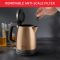 Электрочайник Tefal Coppertinto 1.7л, Strix, нерж. сталь, бронзовый