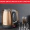 Электрочайник Tefal Coppertinto 1.7л, Strix, нерж. сталь, бронзовый