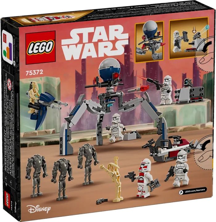 Конструктор LEGO Star Wars™ CLONE TROOPER™ & BATTLE DROID™ BATTLE PA(не фіналізована назва)