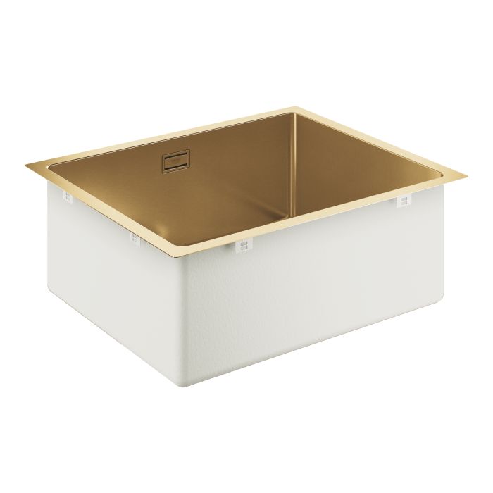 Мойка кухонная Grohe K700U, нерж. сталь, прямоуг., без крыла, 550x450x200мм, чаша - 1, универсальная, матовый прохладный восход солнца