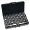 Биты Neo Tools, набор 99шт, 1/4", держатели 2шт, переходники 3шт, SL,PH,PZ,H,T,TT, 25мм, сталь S2, кейс