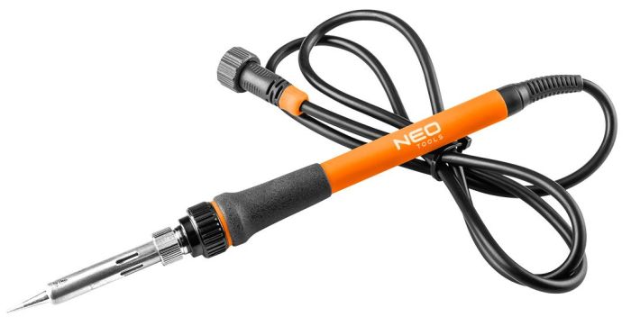 Паяльная станция Neo Tools SL1, 60Вт, 180-450 °С, ЖК-дисплей, ESD защита, автоматическое отключение