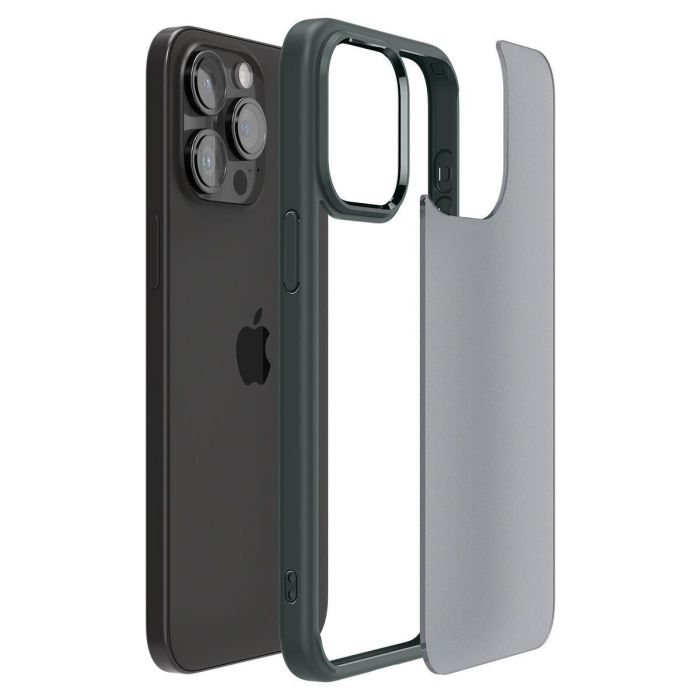 Чехол Spigen для iPhone 15 Pro Max, Ultra Hybrid, Frost Green