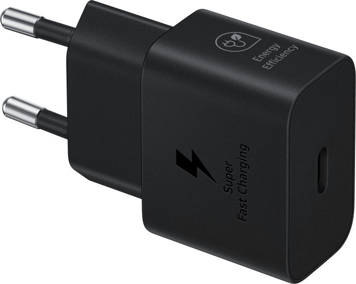 Зарядное устройство сетевое Samsung 25Вт USB-С, черный