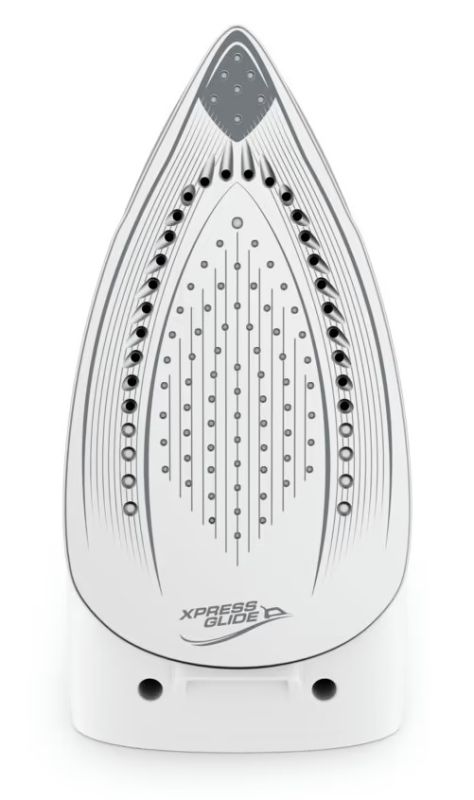 Праска-парогенератор Tefal Optimal, 2200Вт, 1200мл, паровий удар -190гр, постійна пара - 110гр, керам. підошва, біло-синій