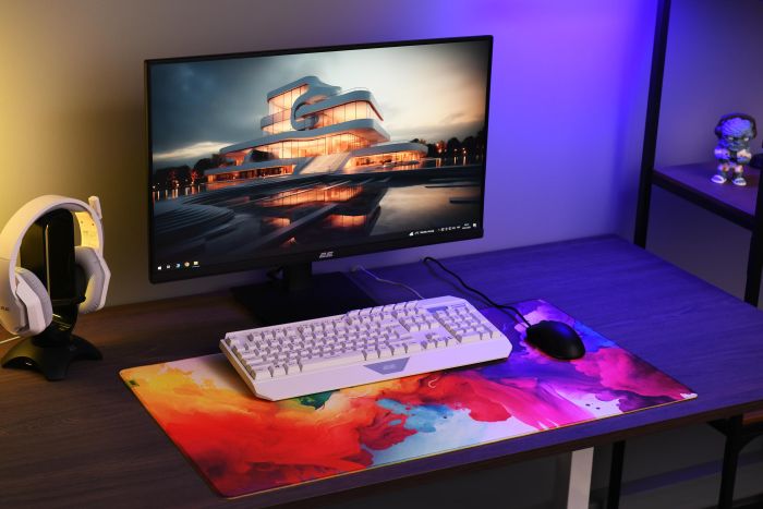 Ігрова поверхня 2E GAMING PRO Speed D01, XL (800x450x3мм), багатокольоровий