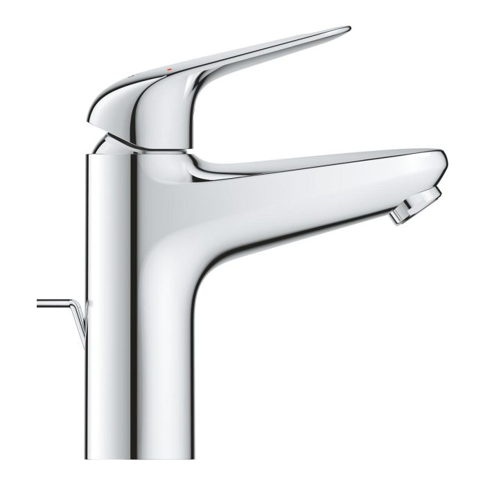 Змішувач для раковини Grohe QuickFix Swift M  довж. виливу - 116мм, неповоротний, 1 важіль, хром