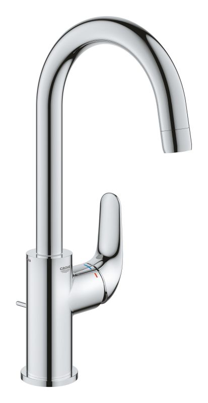 Змішувач для раковини Grohe QuickFix Swift L  довж. виливу - 140мм, поворотний, 1 важіль, хром