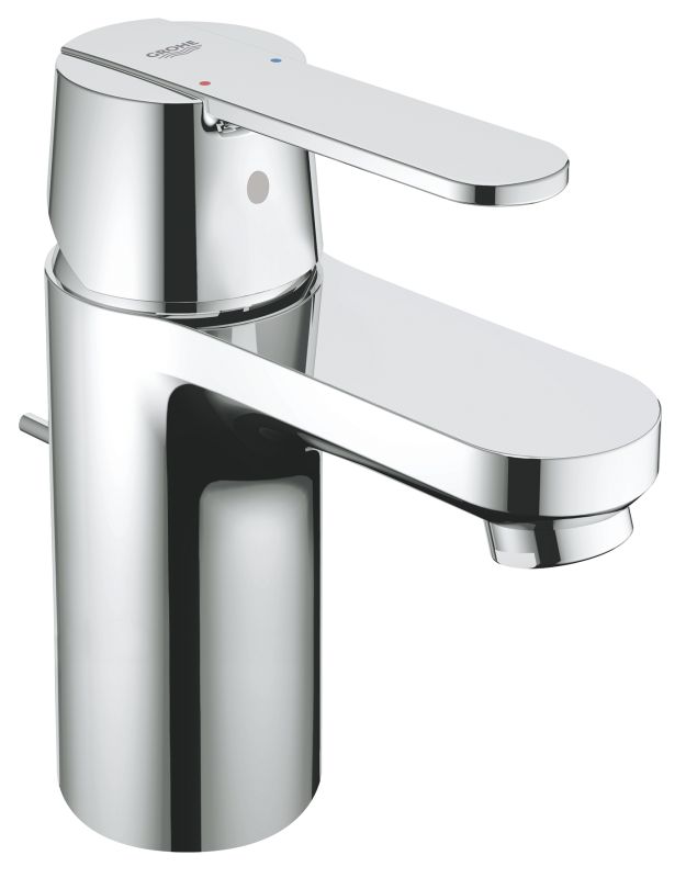 Змішувач для раковини Grohe Get S  довж. виливу - 90мм, неповоротний, 1 важіль, хром