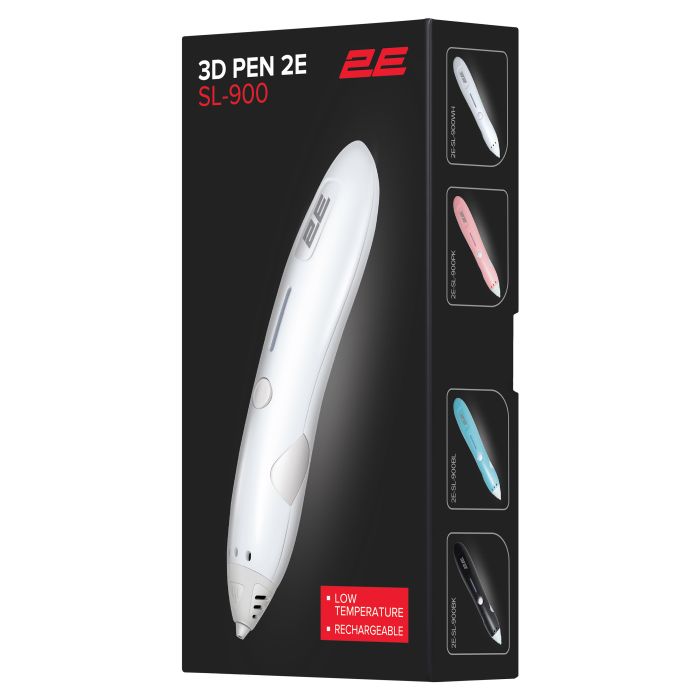 Ручка 3D 2E SL_900, PCL, Aкб 500mAh, черный