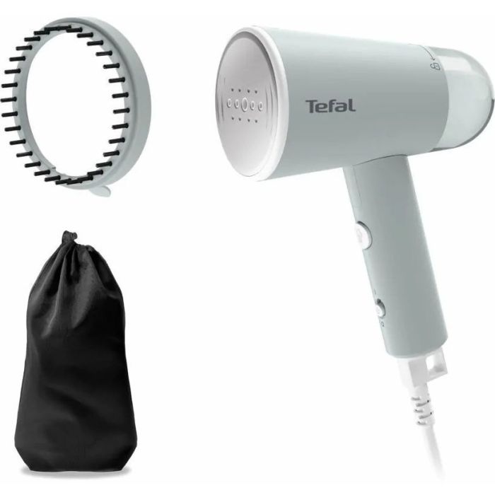 Отпариватель Tefal Origin Travel компактный, 1200Вт, 70мл, постоянный пар - 20гр, метал. подошв., белый